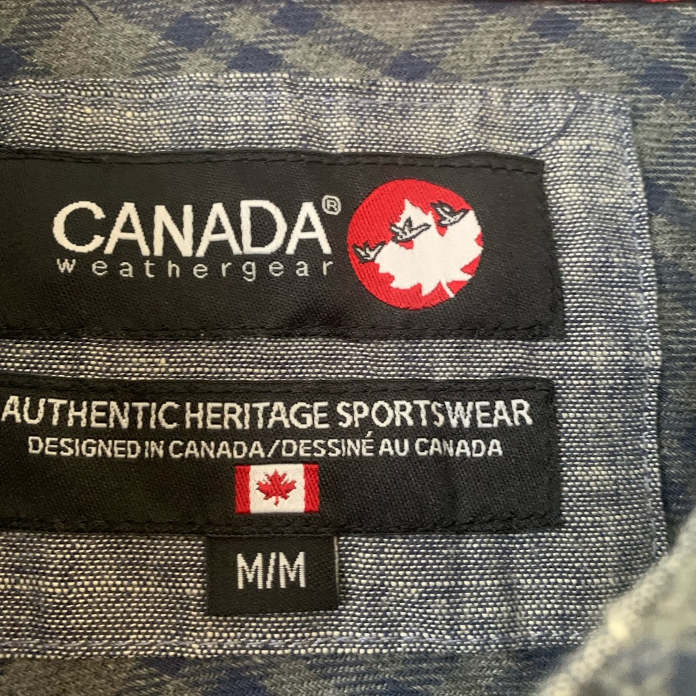 Canada Weathergear Shirt 100% Cotton - Picture 5 of 7